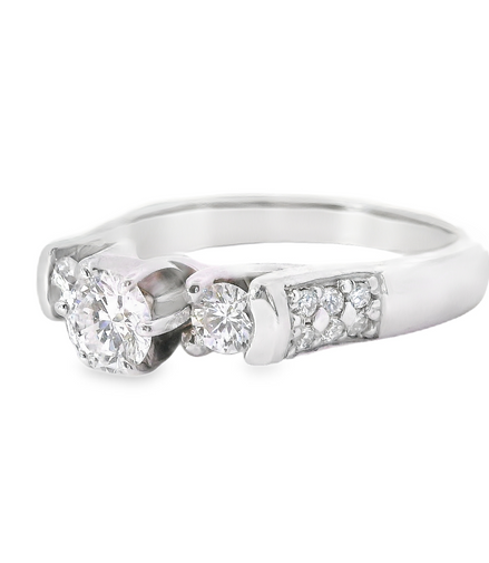 Earth Mined Loose Round Diamond .41ctw