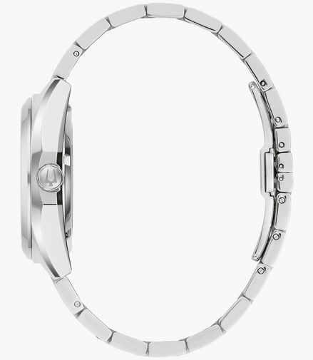 Bulova Classic Surveyor Green Dial Stainless Steel Bracelet