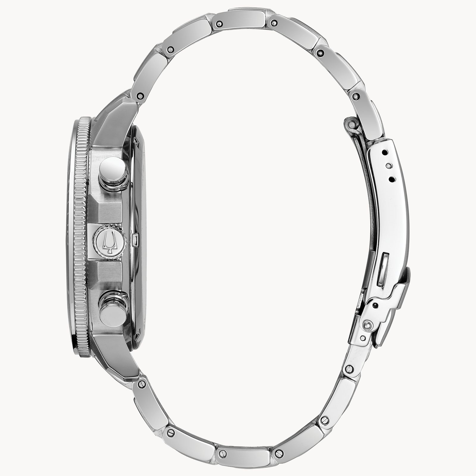 Bulova Men's Marine Star Black Dial Chronograph Watch