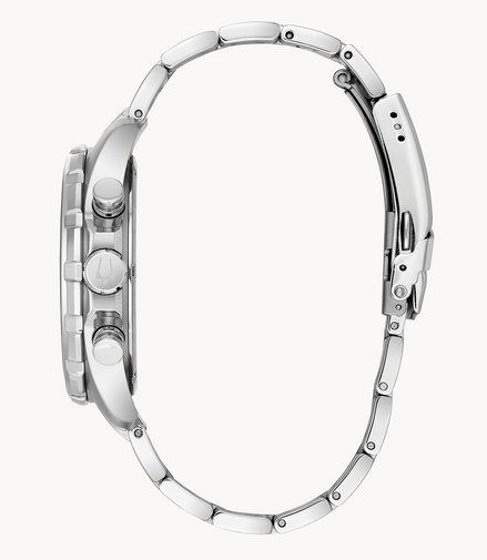 Bulova Men's Marine Star Blue Dial Chronograph Stainless Steel Watch