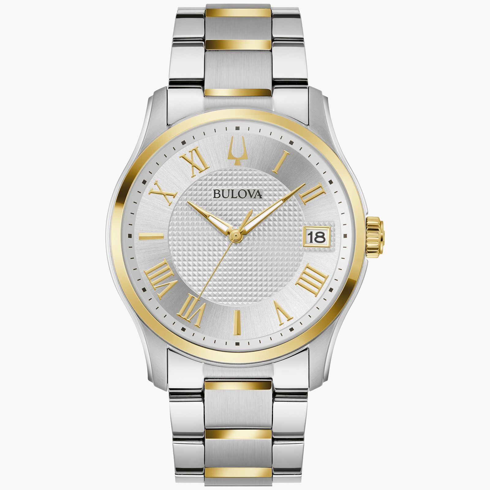 Bulova Men's Classic Wilton Two-Tone Bracelet Watch