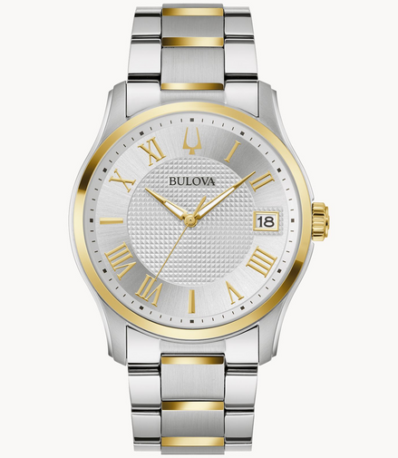 Bulova Men's Classic Wilton Two-Tone Bracelet Watch
