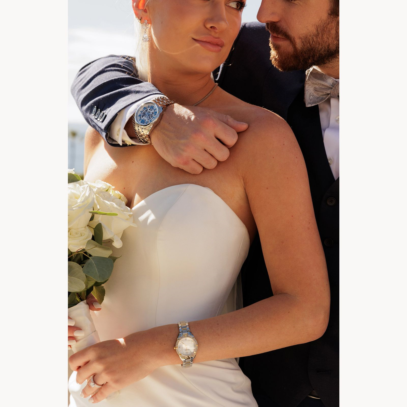 Bulova Ladies Classic Sutton Diamond Two-Tone Stainless Steel Watch