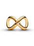 Pandora Moments 14K Gold-Plated "Family  Forever And Always" Infinity Charm