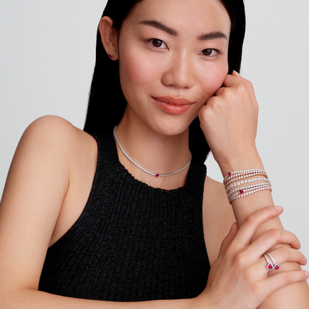 Pandora Timeless Halo Heart Choker 40 cm