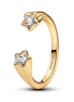 Pandora Moments Shooting Stars Open Ring Size 7