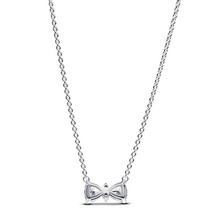 Pandora Timeless Sparkling Bow Necklace 45 cm