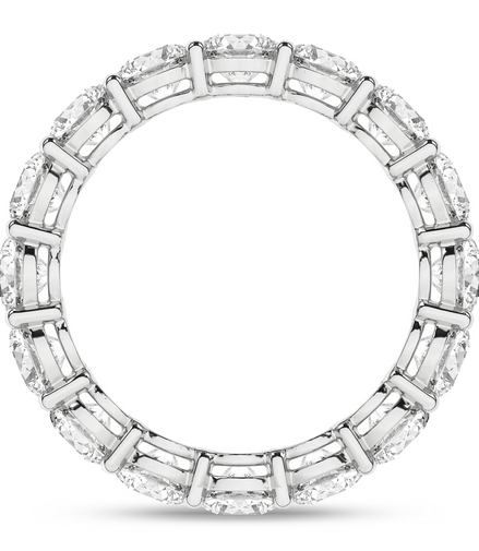 Revelation 14K White Gold 5.28 CTW Lab Grown Diamond Eternity Band