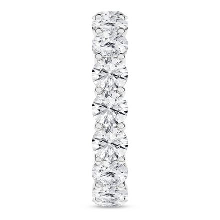 Revelation 14K White Gold 5.28 CTW Lab Grown Diamond Eternity Band