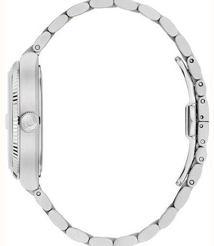 Bulova Men's Super Seville Blue Dial Stainless Steel Watch