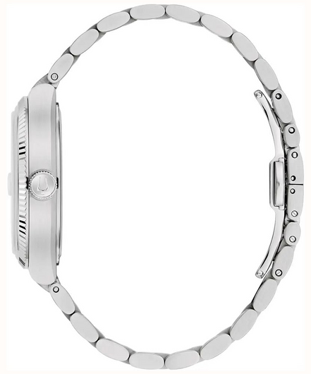 Bulova Men's Super Seville Blue Dial Stainless Steel Bracelet Watch