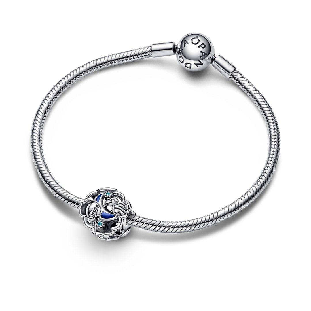 Pandora Disney Aladdin, Princess Jasmine And Genie Glow-In-The-Dark Charm