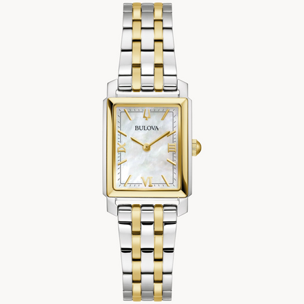 Bulova Ladies Classic Sutton Two-Tone Stainless Steel Bracelet Watch