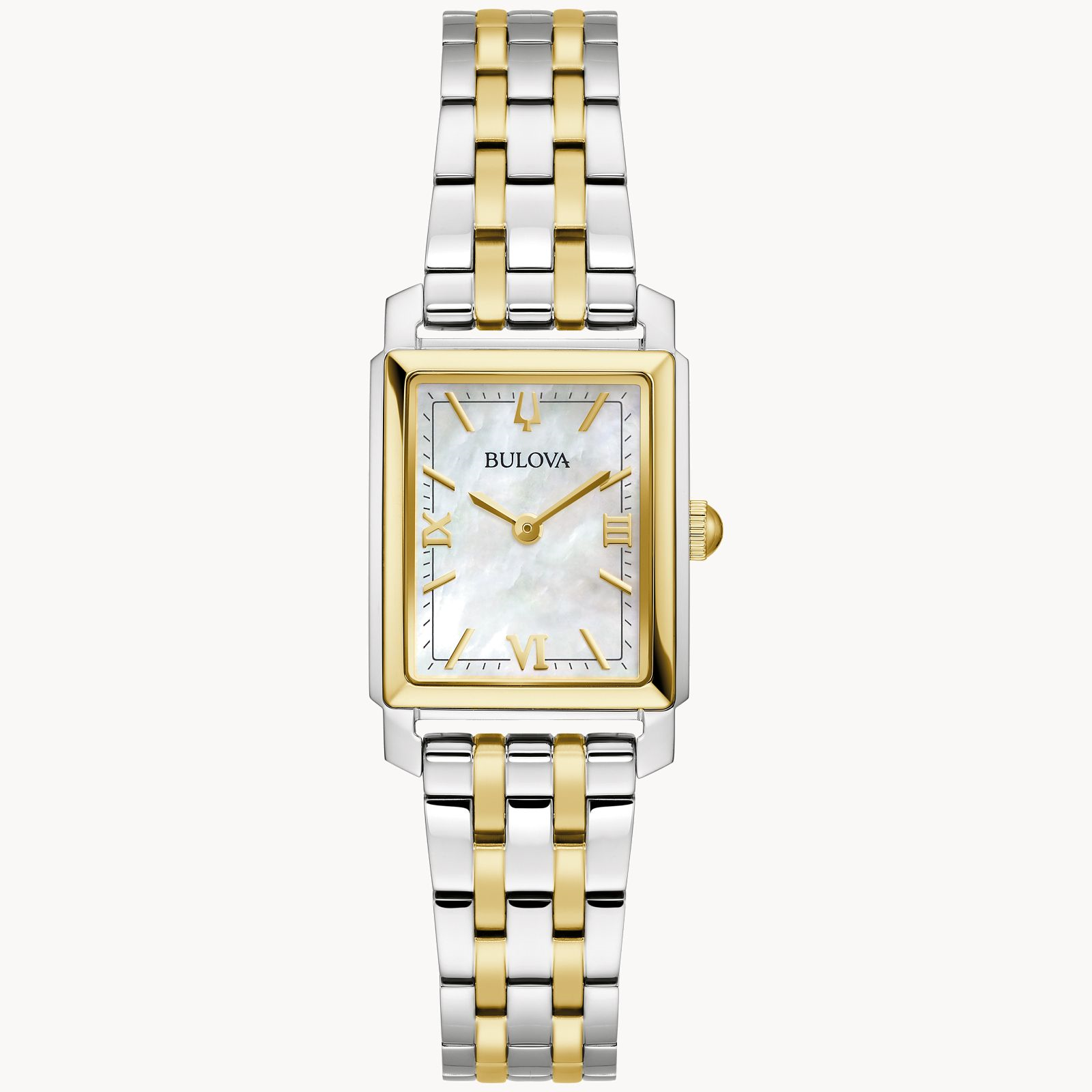 Bulova Ladies Classic Sutton Two-Tone Stainless Steel Bracelet Watch