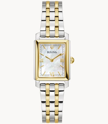Bulova Ladies Classic Sutton Two-Tone Stainless Steel Bracelet Watch