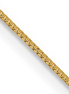 14K Yellow Gold Box Chain 18"