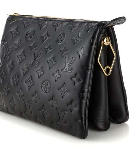 Gently Loved Louis Vuitton Coussin PM Black Bag