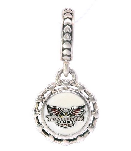 Pandora Custom Carolina Thunderbirds Dangle Charm