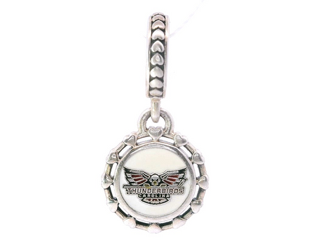 Pandora Custom Carolina Thunderbirds Dangle Charm