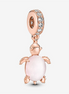 Pandora Moments Murano Glass Pink Sea Turtle Dangle Charm