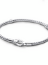 Pandora Moments Studded Clasp And Chain Bracelet Size 19