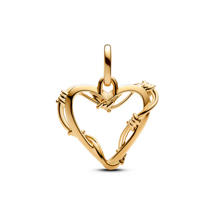 Pandora ME/Moments Wire Heart Dangle Charm