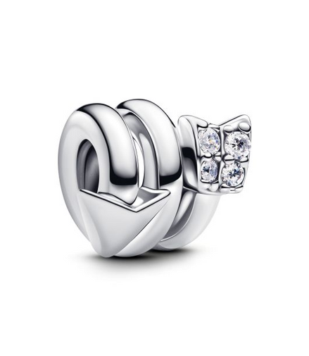 Pandora Moments Twisting Arrow Charm