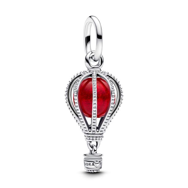 Pandora Moments Hot Air Balloon Murano Glass Dangle Charm