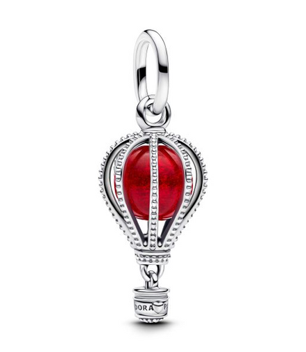 Pandora Moments Hot Air Balloon Murano Glass Dangle Charm