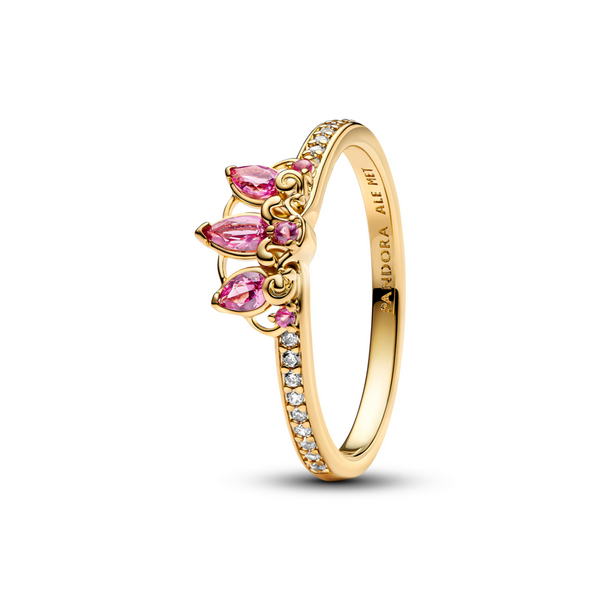 Pandora Disney Princess Rapunzel Tiara Ring Size 7.5