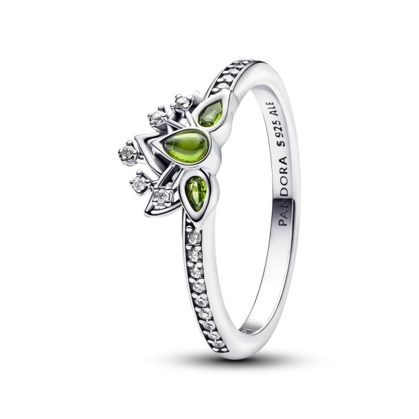 Pandora Disney Princess Tiana Tiara Ring Size 6
