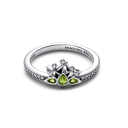 Pandora Disney Princess Tiana Tiara Ring Size 6