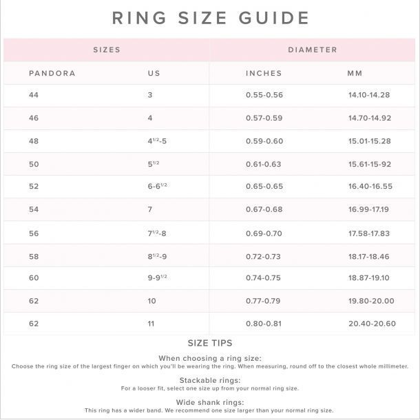 Pandora Moments Radiant Heart Pavé Signet Ring Size 6