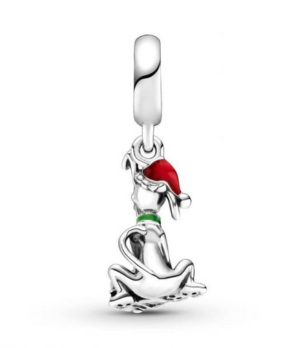 Pandora - Disney, Pluto Christmas Gift Charm