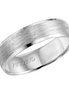 Frederick Goldman 14K White Gold Engraved Wedding Band Size 11