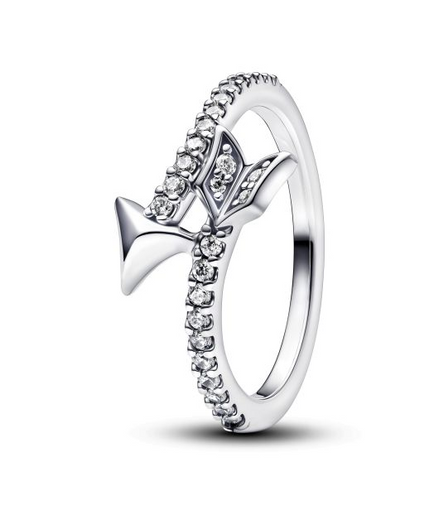 Pandora Moments Sparkling Arrow Ring Size 8.5