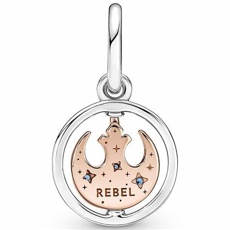 Pandora Star Wars™ Rebel Alliance™ Symbol Spinning Pendant Charm