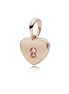 Pandora Rose Shimmering Keyhole Dangle Charm