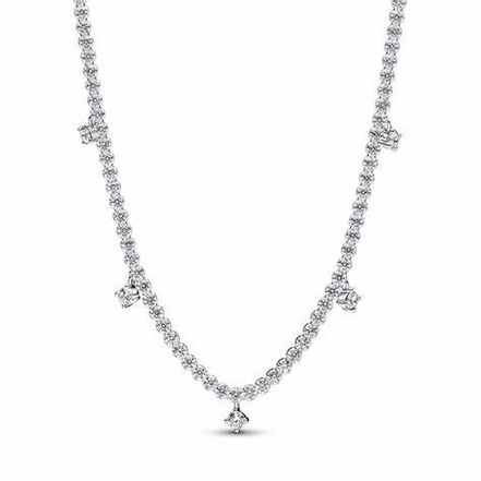 Pandora Timeless Sparkling Drop Collier Necklace