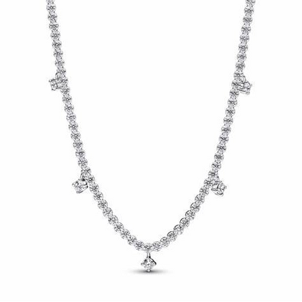 Pandora Timeless Sparkling Drop Collier Necklace