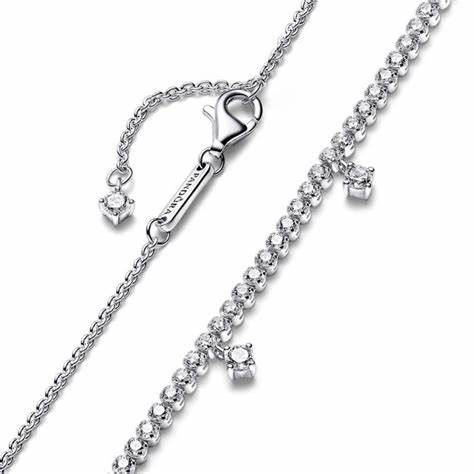 Pandora Timeless Sparkling Drop Collier Necklace