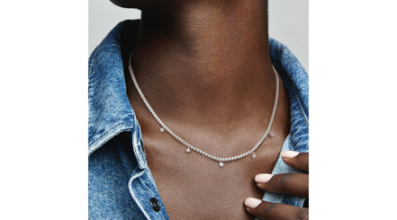 Pandora Timeless Sparkling Drop Collier Necklace