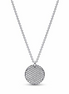 Pandora Timeless Pavé Round Pendant Necklace 45 cm