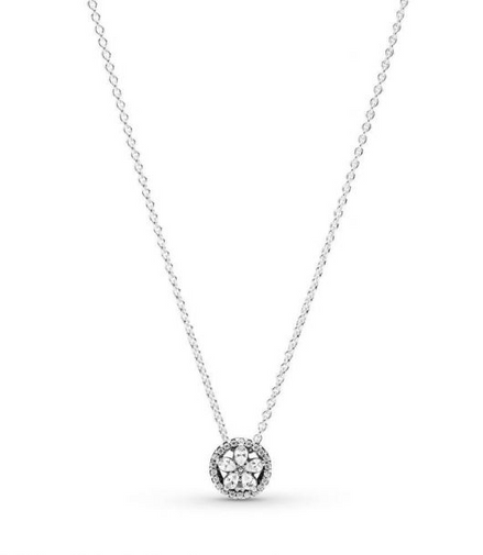 Pandora Timeless Sparkling Snowflake Collier Necklace