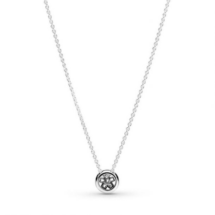 Pandora Timeless Sparkling Snowflake Collier Necklace