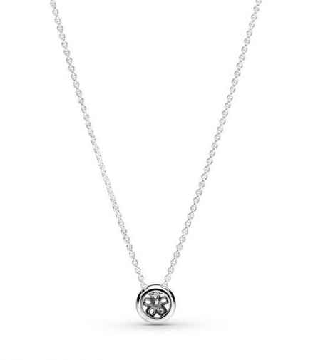 Pandora Timeless Sparkling Snowflake Collier Necklace