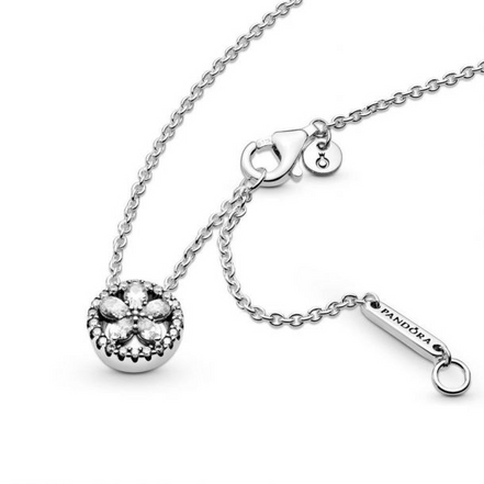 Pandora Timeless Sparkling Snowflake Collier Necklace