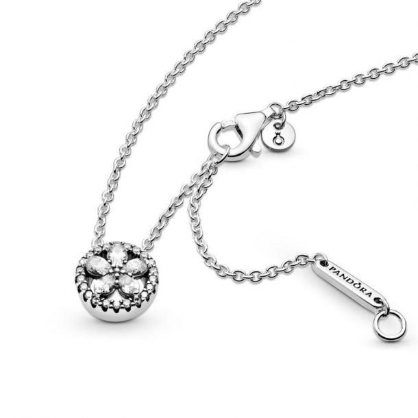 Pandora Timeless Sparkling Snowflake Collier Necklace