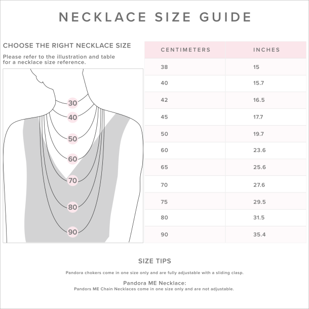 Pandora Moments Link Chain Necklace 50 cm