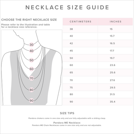 Pandora Moments Link Chain Necklace 50 cm